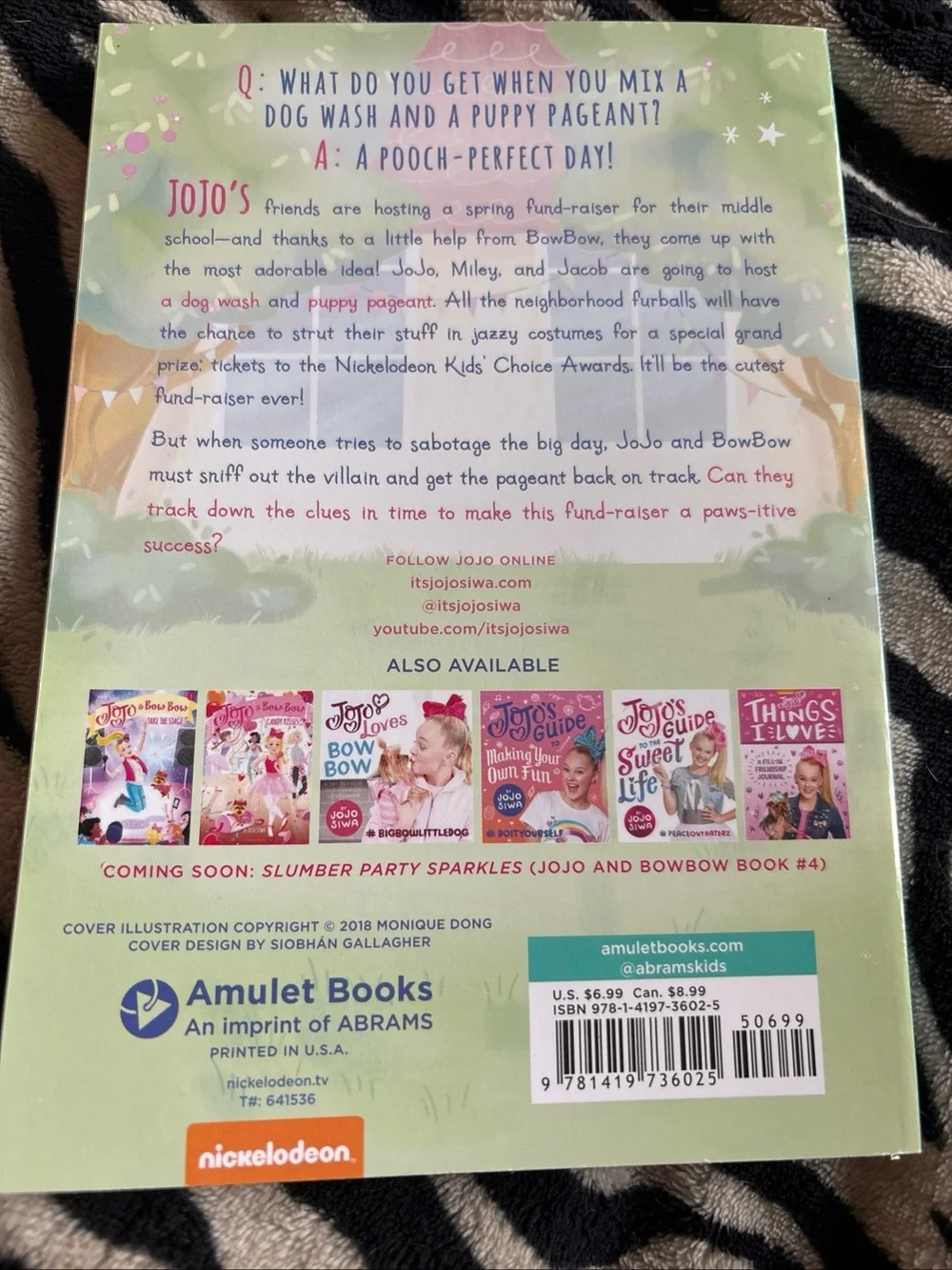 JoJo Siwa Kids Book Set - Pink, Purple, Blue, Green Covers set of 3
